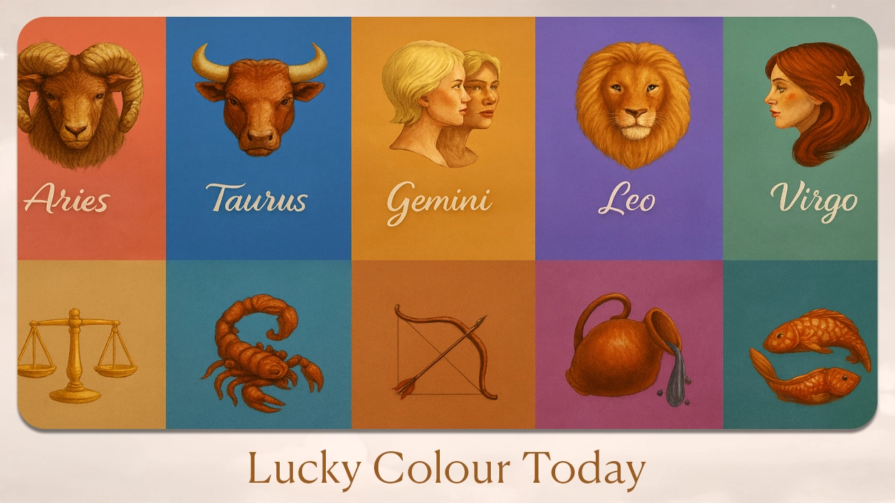 lucky colour today